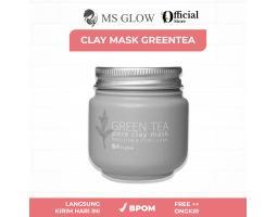 Ms Glow Clay Mask Greentea Masker Wajah - Surabaya