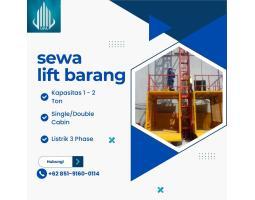 Lift Barang Material Cargo Alimak - Palembang
