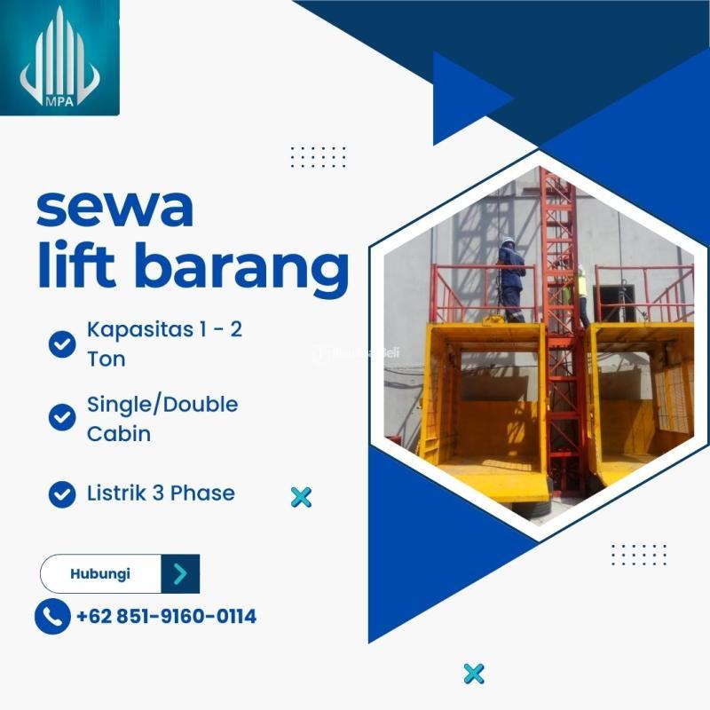 Lift Barang Material Cargo Alimak - Palembang