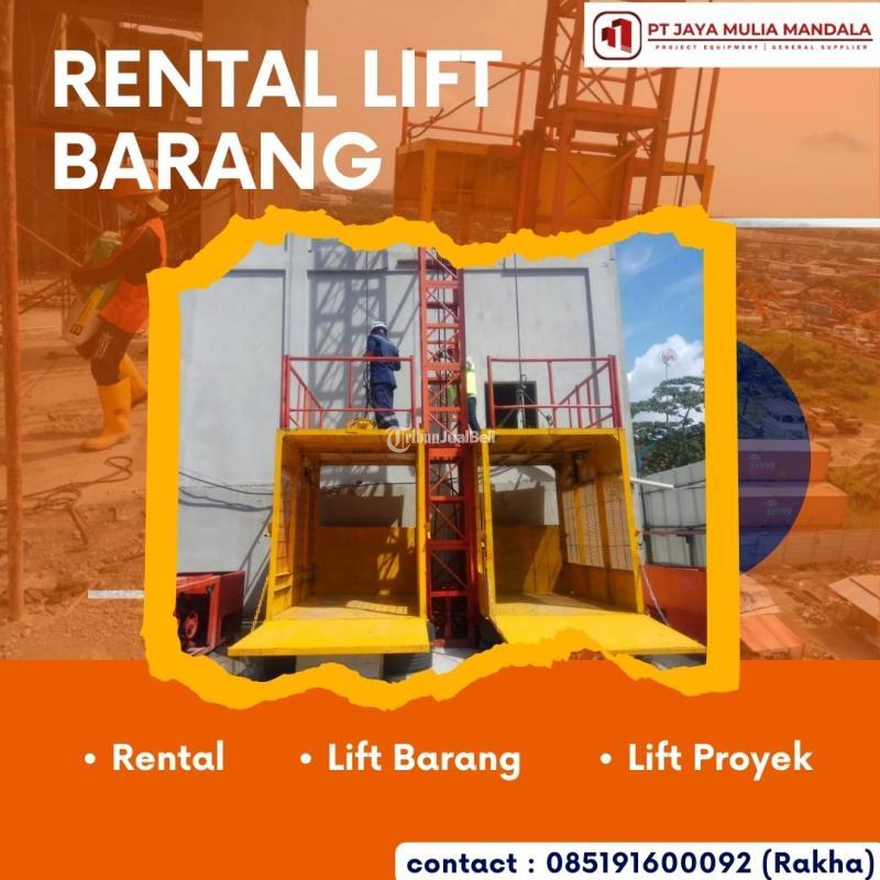 Lift Barang Material Kualitas Terbaik Murah Bisa Nego - Bukittinggi 