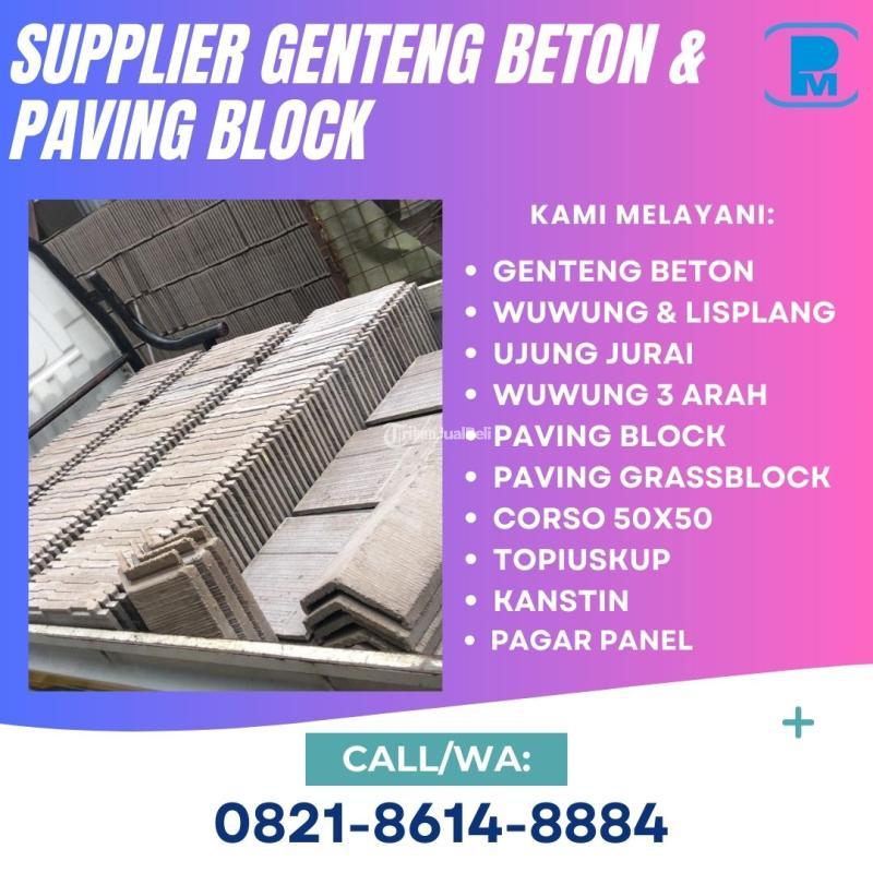 Genteng Cor Flat Best Seller - Malang