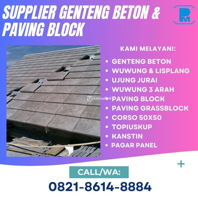 Genteng Cor Flat Best Seller - Malang