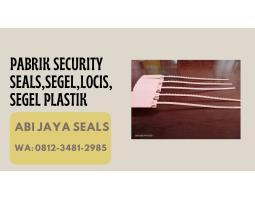 Segel Plastik Security Seals Locis - Banyuasin 