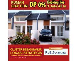 Dijual Rumah, LT. 60m2, LB. 30m2, 2KT, 1KM, SHM, Harga Murah, Siap Huni, Bebas Banjir - Bekasi