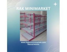 Rak Minimarket Termurah Logam Minimarket - Dogiyai 
