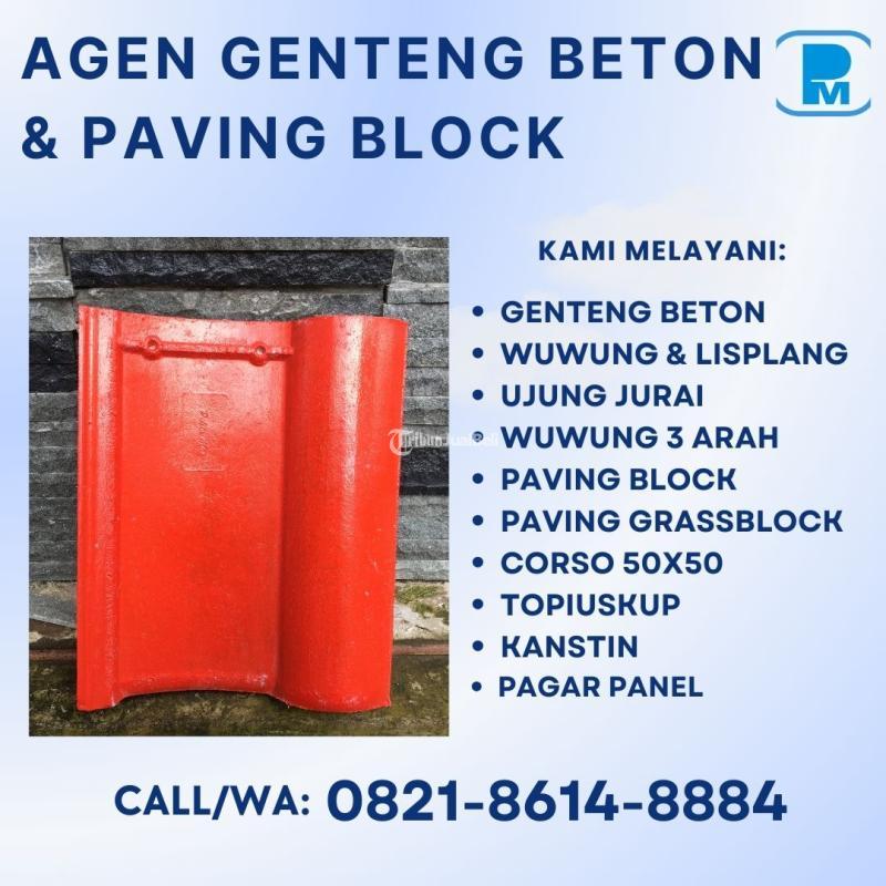 Genteng Press untuk Rumah Hemat Energi Siap Kirim - Malang