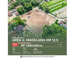 Jual Tanah Kavling Luas 89 m2 Shm Barat Polresta Sleman Mulai 1,85 Juta Per Meter - Sleman