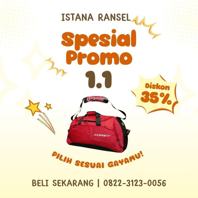 Produksi Tas Ransel Ransel Laptop Keperluan Sekolah di Denpasar