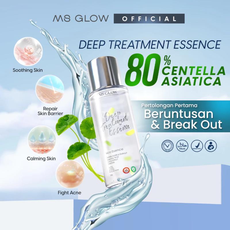 MS Glow Deep Treatment Essence Centella Asiatica Perawatan Kulit Sensitif - Surabaya