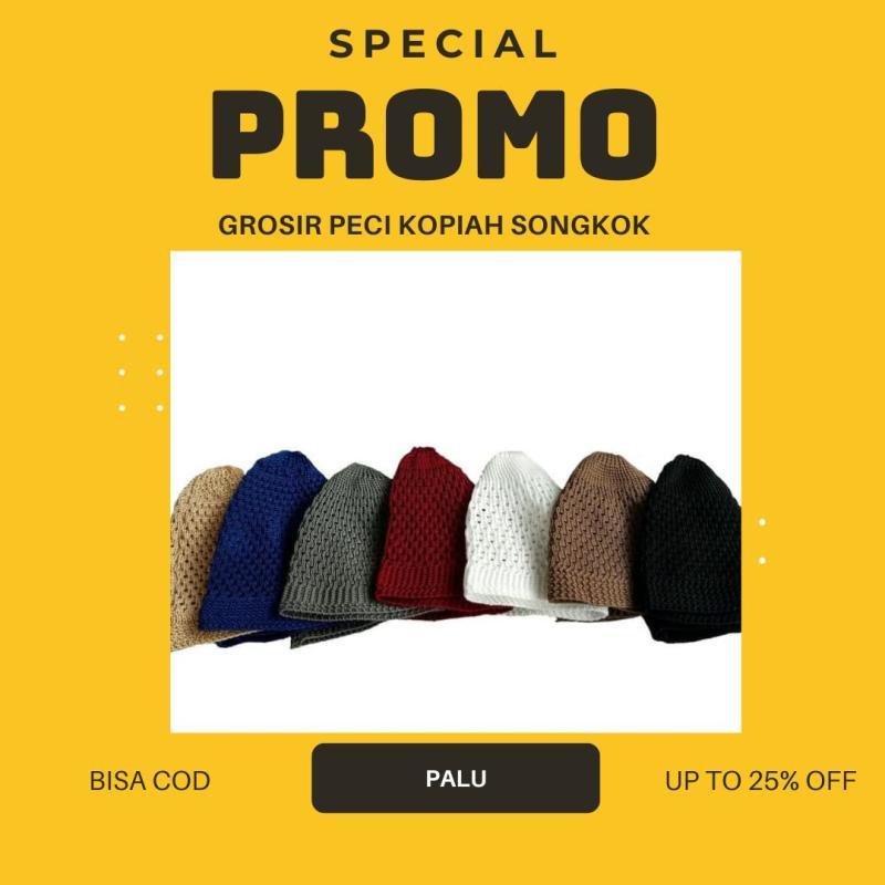 Pusat Grosir Peci Kopiah Songkok Terbaik Adhompeci - Palu 