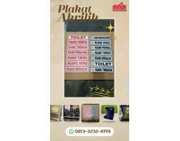 Customizable Pengrajin Plakat Akrilik Bros Akrilik Promosi Buluk - Jember