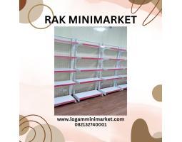 Rak Minimarket Kepulauan Terpercaya Logam Minimarket - Yapen 