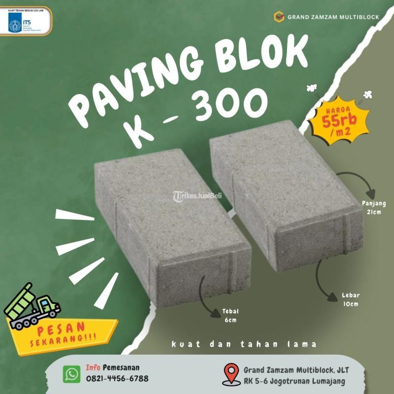 Paving Blok K300 Murah - Lumajang