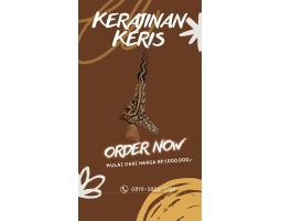 Pembuatan Keris Nogo Pamor Cendana Alat Spiritual - Nias Utara 