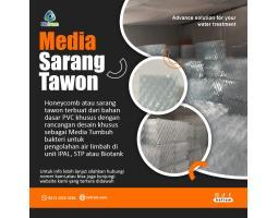 Media Sarang Tawon Biofilter Honeycomb - Bogor 