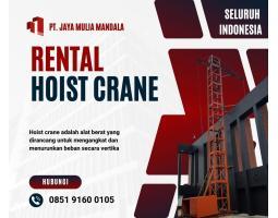 Persewaan Hoist Crane, Beban 1-2 Ton, Denpasar - Bali