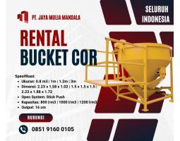 Persewaan Bucket Cor, Banyak Ukuran, Area Bali - Bali