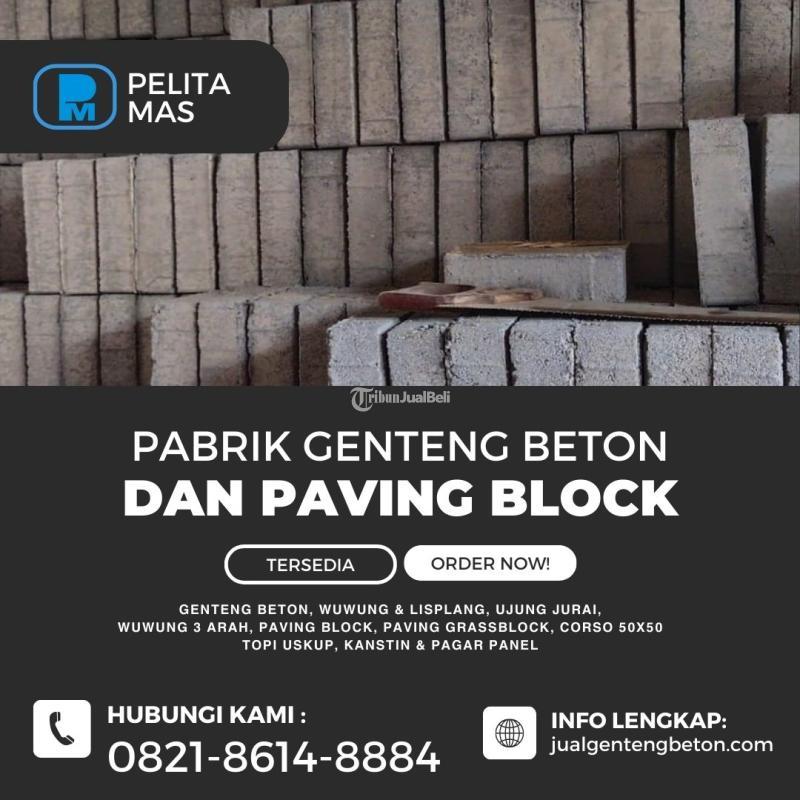 Pilih Paving Block Topi Uskup untuk Taman yang Lebih Segar - Malang 