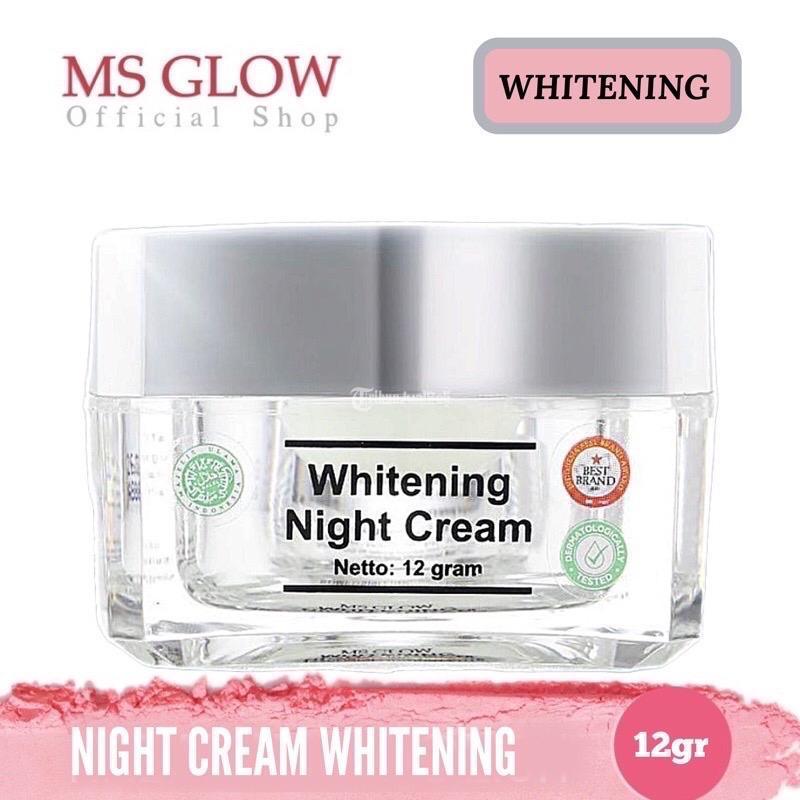 Ms Glow Whitening Nighy Cream - Surabaya 