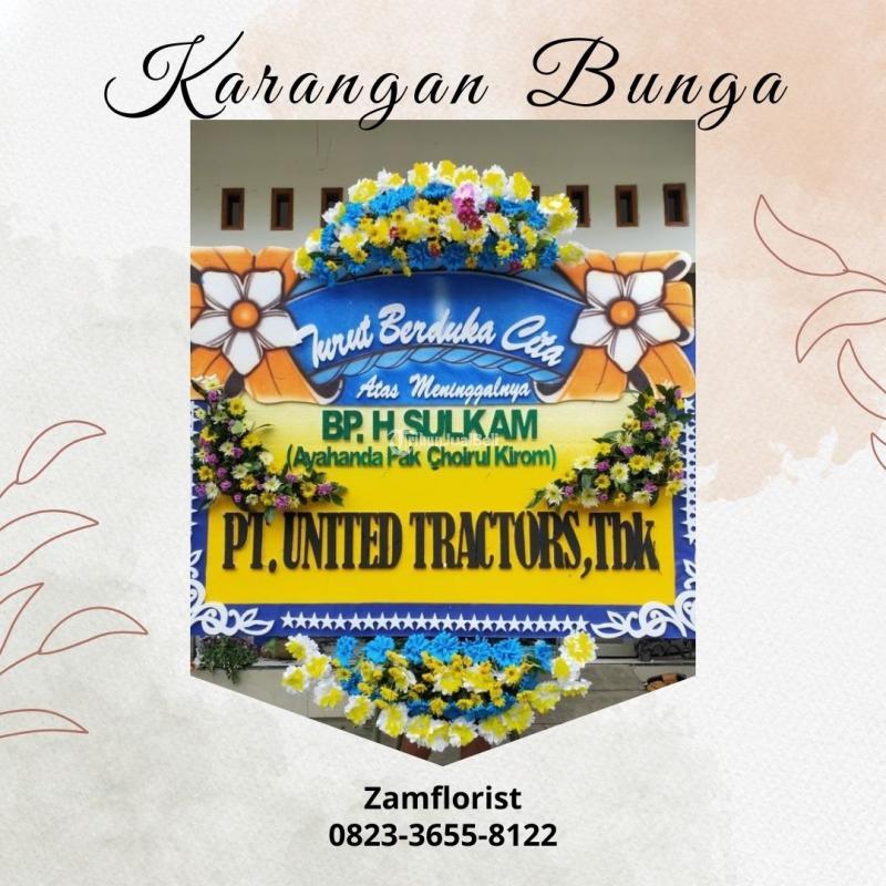 Karangan Bunga Papan Terhemat Zamflorist - Banyuwangi 