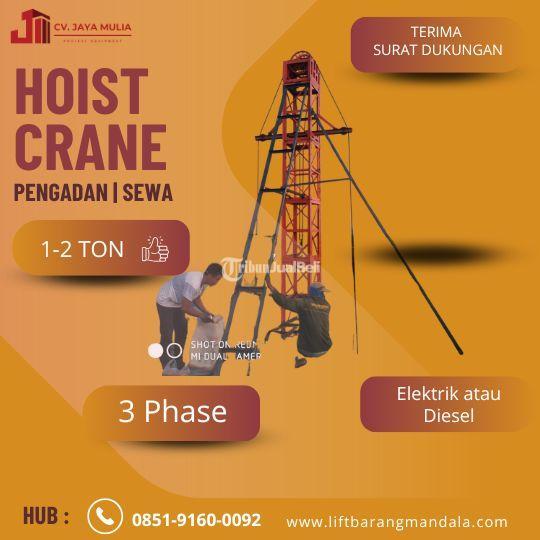 Sewa Hoist Crane 1-2 Ton - Bandung