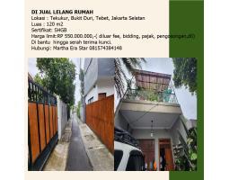 Dijual Rumah 2 Lantai 4KT 2KM Cash Keras di Tekukur, Tebet - Jakarta Selatan