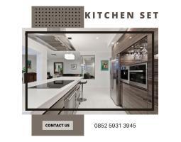 Kitchen Set Disusun Secara Fungsional  Menambah Kesan Elegan Dapur - Jember