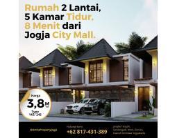 Dijual Rumah Mewah Jogja 5KT 4KM SHM di Mlati One Gate - Sleman