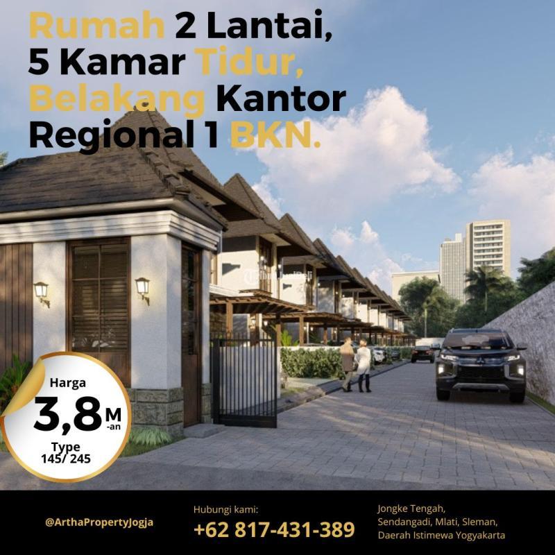 Dijual Rumah Mewah Jogja 5KT 4KM SHM di Mlati One Gate - Sleman