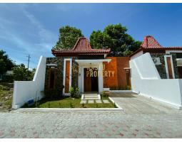 Dijual Rumah Model Joglo di Tepi Jalan Raya Prambanan Tipe 50 3KT 2KM Legalitas SHM - Klaten 