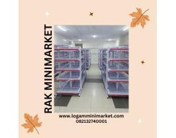 Rak Minimarket Terbaik Bahan dari Logam - Merauke 