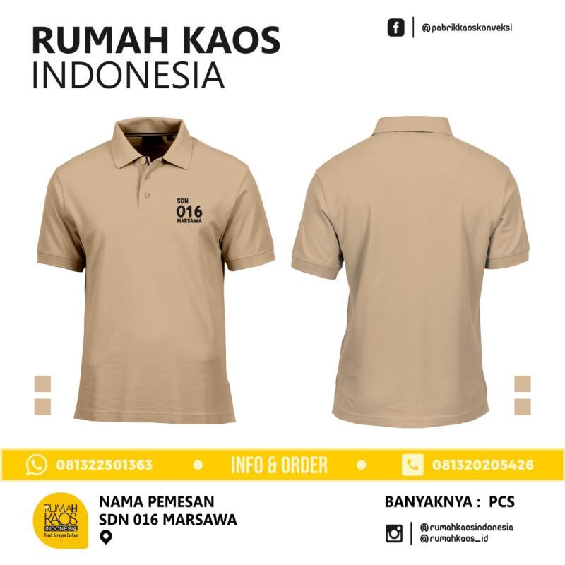 Kaos Wangki Polos - Kutai Timur