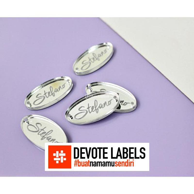 Cetak Label Baju Plastik Tideng Pale DevoteHangtag.com - Tana Tidung 