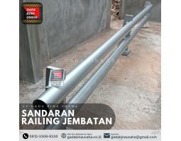 Produsen Railing Post Pagar Jembatan - Pontianak 