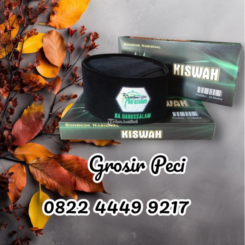 Grosir Peci Bordir Logo - Kebumen 