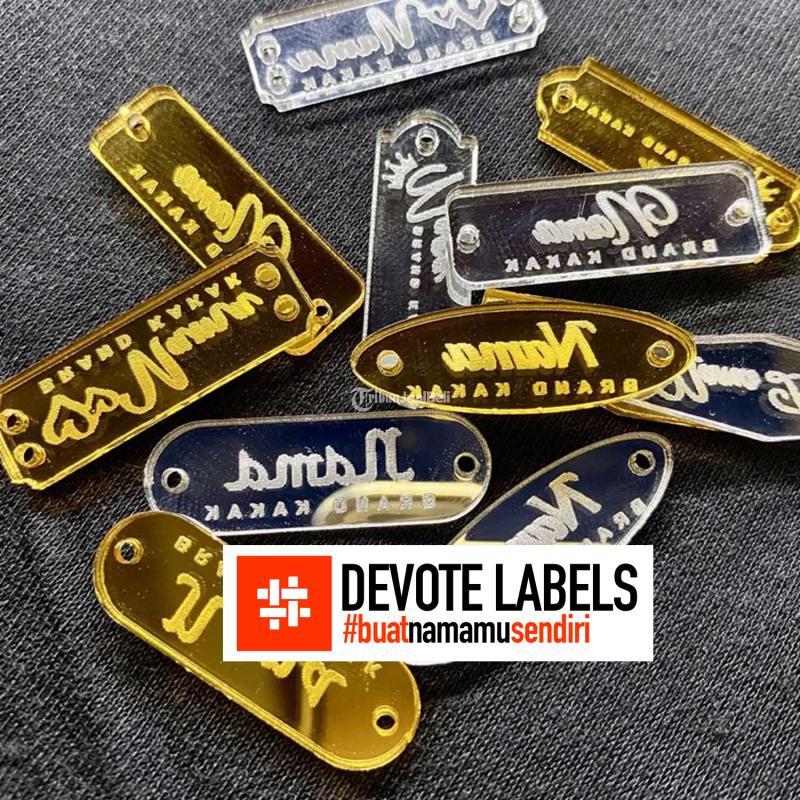 Cetak Label Akrilik Malinau DevoteCetak Labels - Malinau