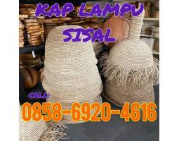 Kap Lampu Sisal Barang Sisa Ekspor - Bantul