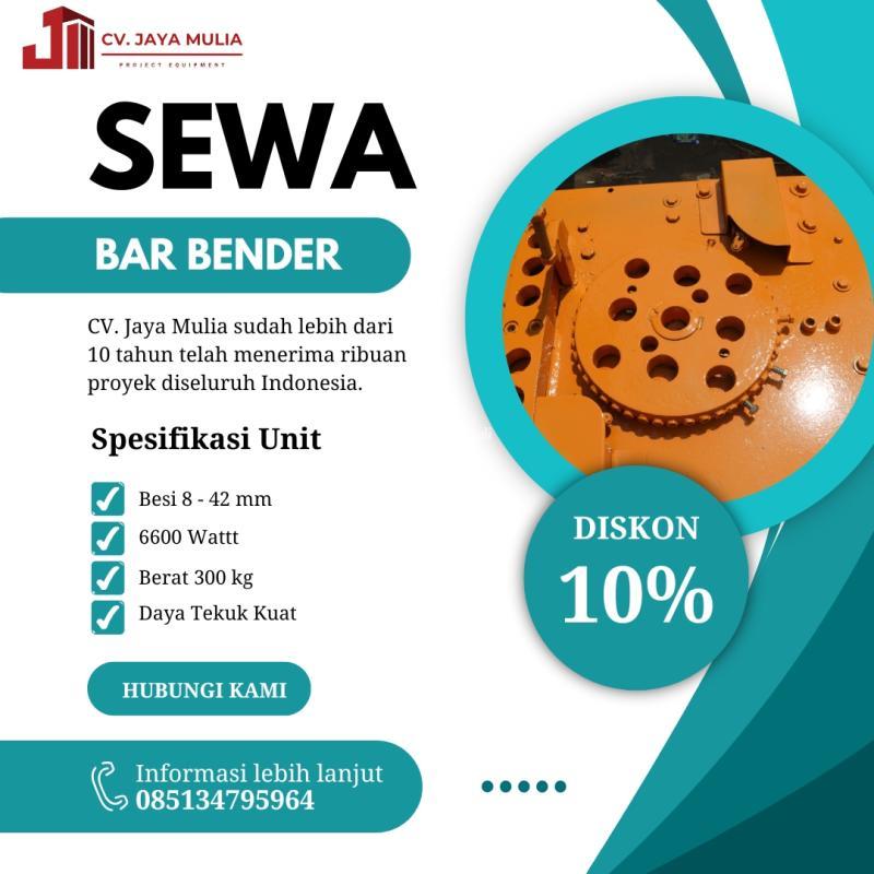 Rental Sewa Bar Bender Bending Murah Bisa Nego - Gresik 