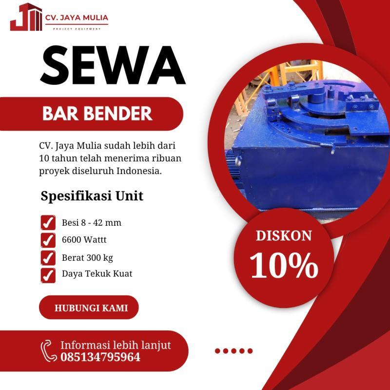Rental Sewa Bar Bender Bending Murah Bisa Nego - Kediri 