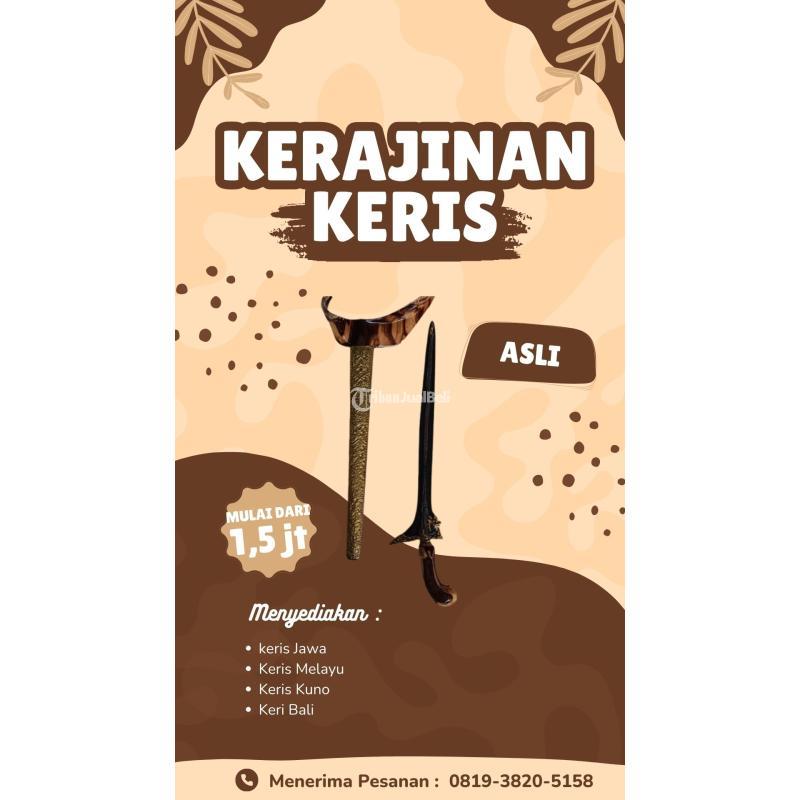 Tempat  Keris Nogo Keris Sumatra Filosofi Tanjung Jabun - Magetan
