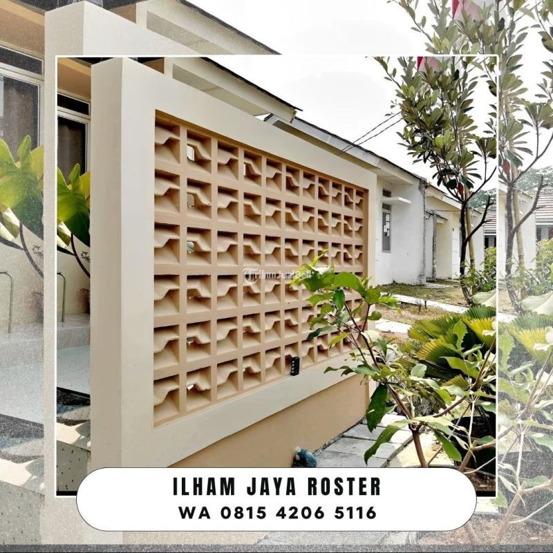 Loster Roster Beton Pagar Minimalis 20x20 di Margahayu - Bandung