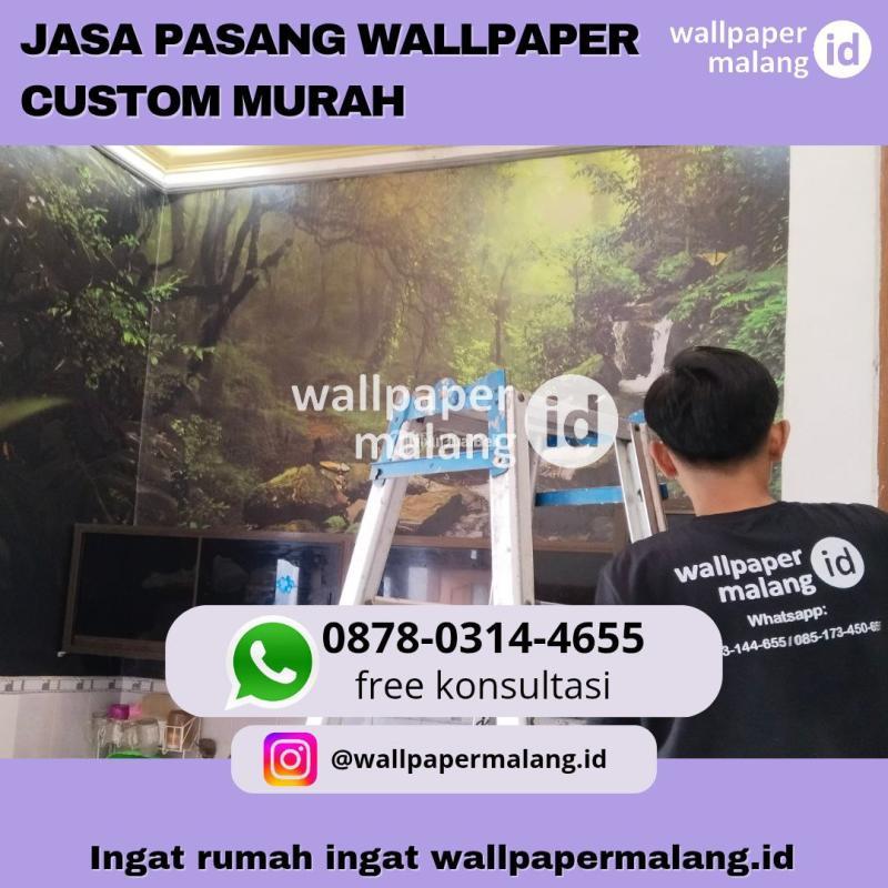 Jasa Pasang Wallpaper Custom Murah - Malang Kota