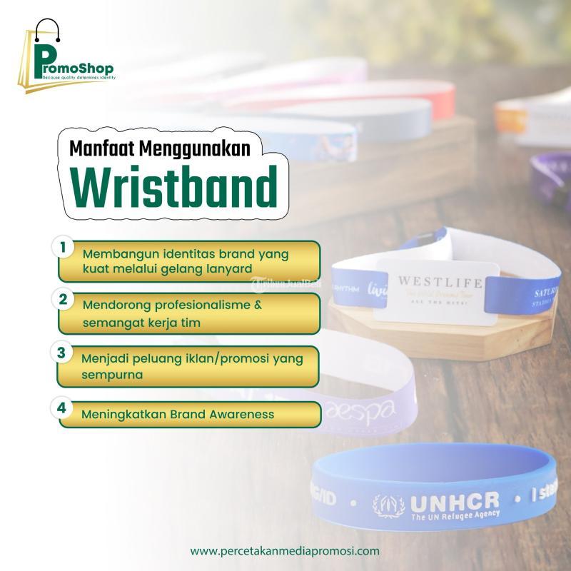 Tempat Cetak Gelang Wristband Konser Custom Berkualitas - Surabaya