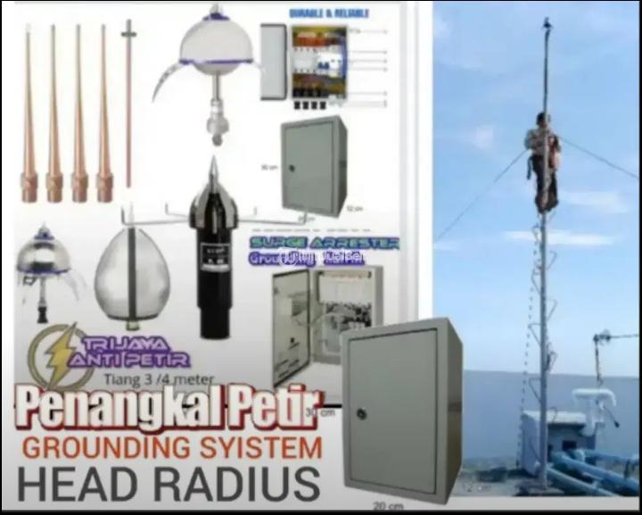 Agen Jasa Ahli Pasang Penangkal Petir - Bandung Barat