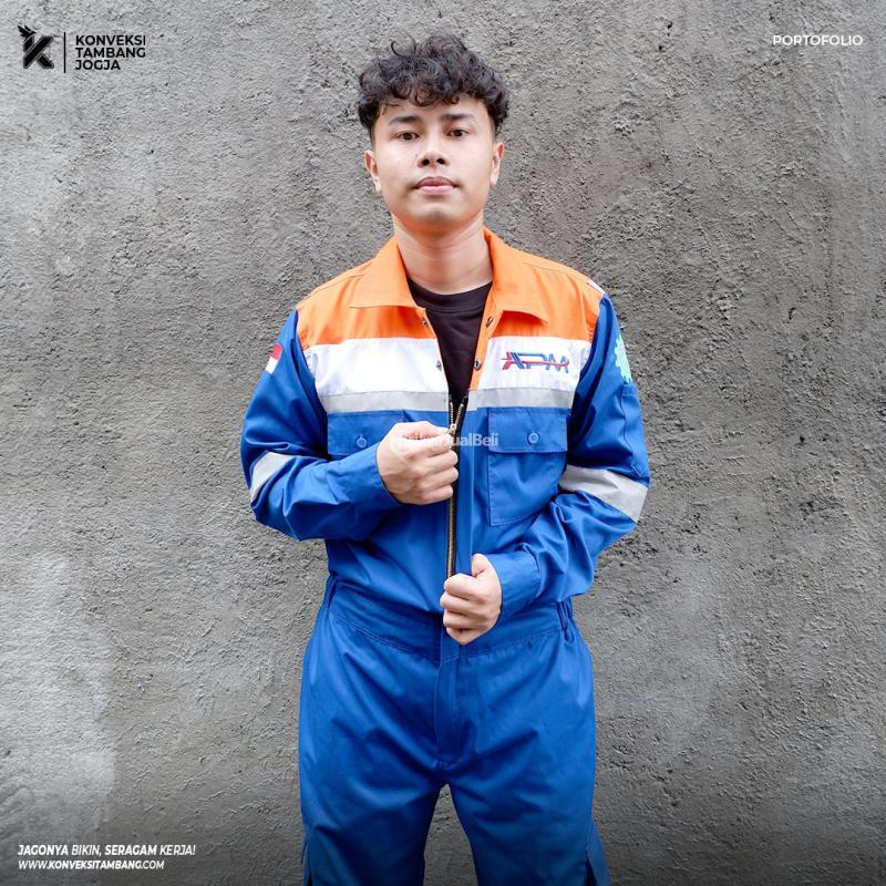 Konveksi Wearpack Safety, Vendor Jasa Pembuatan Wearpack - Sleman