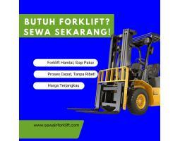 Sewa Forklift Terpercaya dan Terjangkau di Setu - Tangerang Selatan