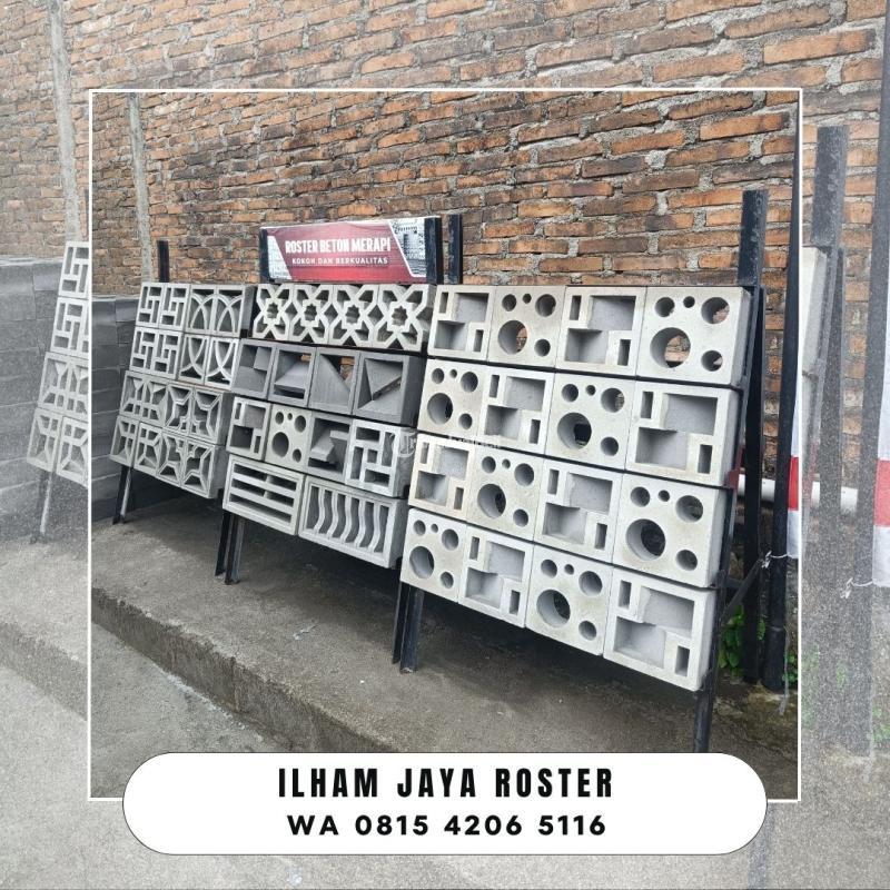 Roster Beton Minimalis Motif Lengkap di Pacet - Bandung