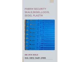 Segel Plastik Security Seals Locis - Lahat