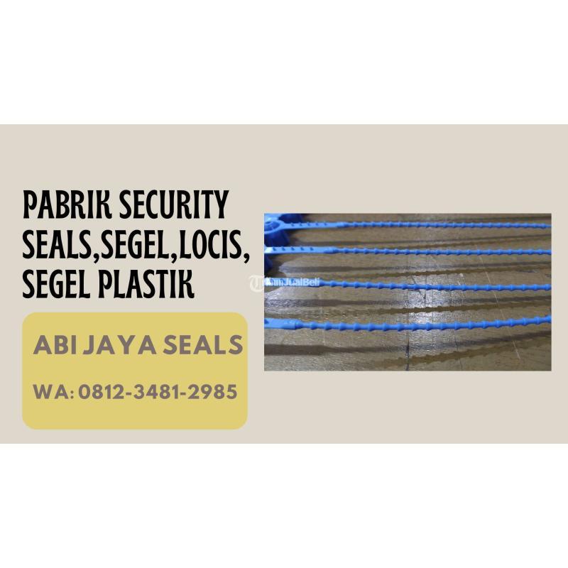 Segel Plastik Security Seals Locis - Muara Enim