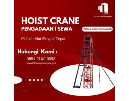 Sewa Hoist Crane Bogor - Kapasitas 1-2 Ton - Depok